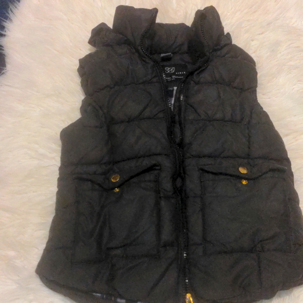 Zara Girls Hooded Vest 10/12